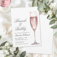 Déjeuner Rose Et Champagne Pour Une Fête De Fiança