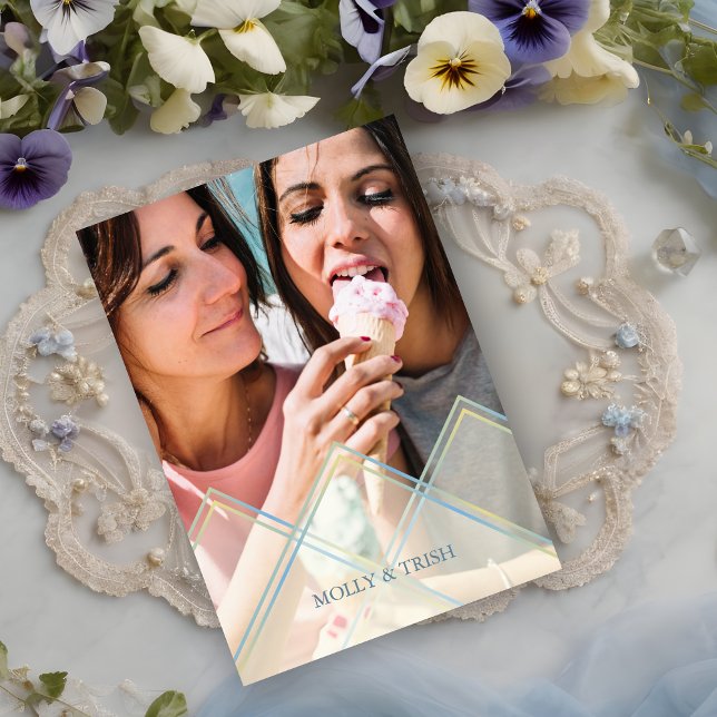 Invitation Delicate Transparency Effect on Romantic Couple (Delicate Transparency Effect Romantic Couple Photo Wedding Invitation Card.)