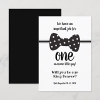 Demande de porteur de bague noeud papillon