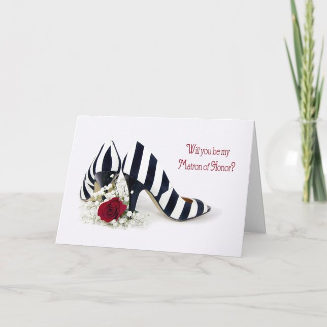 Invitation Demande de témoin de mariage (Devant)