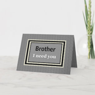 Invitation Demande de témoin de mariage argent et noir FRÈRE