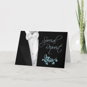 Invitation Demande d'un accompagnateur Mariage