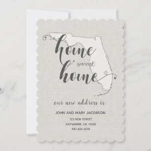 Invitation Déménagement en Floride Nouvelle adresse Accueil S