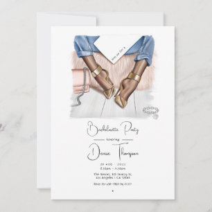 Invitation Denim Chic Bachelorette