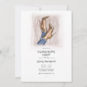 Invitation Denim Chic Bachelorette