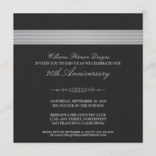 Invitation d'entreprise de ruban d'événement