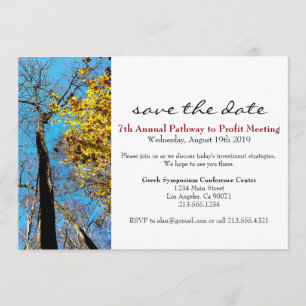 Invitation d'entreprise d'événement de conférence