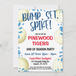 INVITATION D'ÉQUIPE DE VOLLEY-BALL