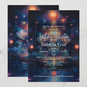 Invitation Dérive Céleste Design Visionnaire