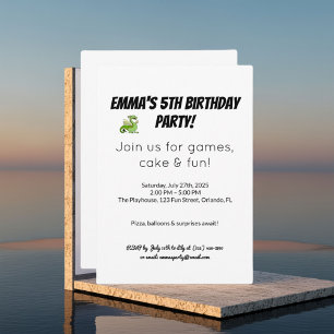 Invitation Dernier Anniversaire Bash : Créer une incroyable i