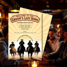 Dernier Rodéo Bachelor Party Cowboys Coucher de so