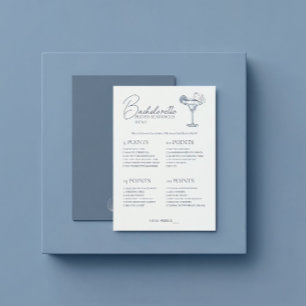 Invitation Dernier Toast Bachelorette Jeu Scavenger Chasse Ca