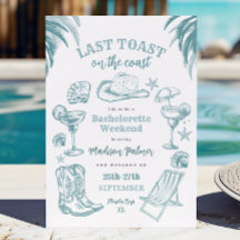 Dernier toast sur la Côte Bachelorette Party