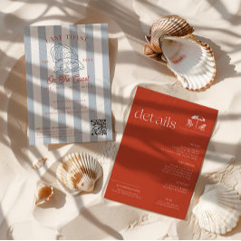 Invitation Dernier Toast sur la Côte Bachelorette Week-end