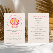 Dernier Toast Sur La Côte Beach Bachelorette Party