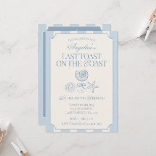 Invitation Dernier Toast sur la Côte Itinéraire de l'Enterrem