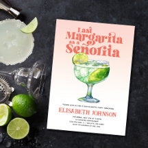 Dernière Margarita branchée comme une Señorita Bac