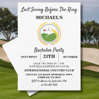 Dernière swing avant l'anneau | Golf Bachelor Part