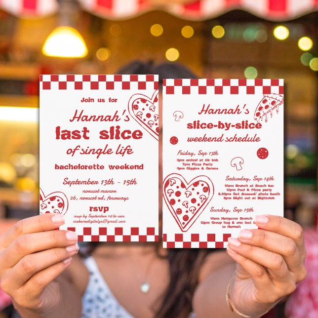 Invitation Dernière tranche de vie célibataire week-end de ba (Créateur téléchargé)