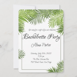 Invitation Dernière virée avant l'enterrement de vie de jeune