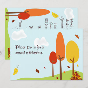 Invitation des arbres de l'automne