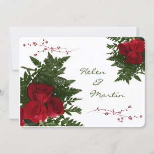 Invitation des Bouquets de la Rose rouge