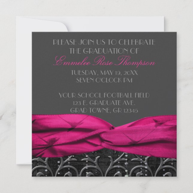 Invitation des DIAMANTS ROSES (Devant)