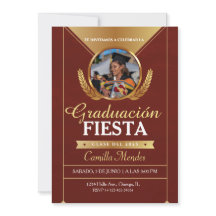 Invitation des diplômés espagnols Fiesta