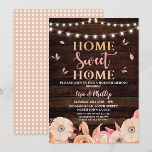 Invitation des fleurs d'automne