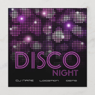INVITATION DES FLYERS DES DISCO-PARTY EINLADUNG