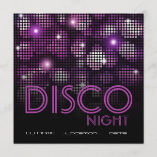 INVITATION DES FLYERS DES DISCO-PARTY EINLADUNG