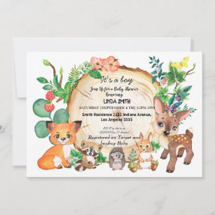Invitation Des livres pour enfants sur les plantes forestiers