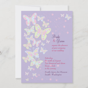 Invitation des papillons (Pastel Burst)