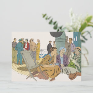 Invitation des passagers des navires de croisière 