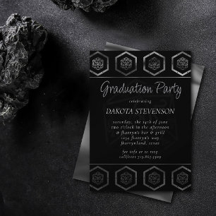 Invitation Dés RPG   Imaginaire Tabletop Retro PnP Gamer Part