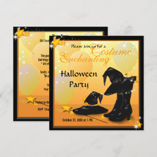 Invitation Des sorcières invitent à la sorcière