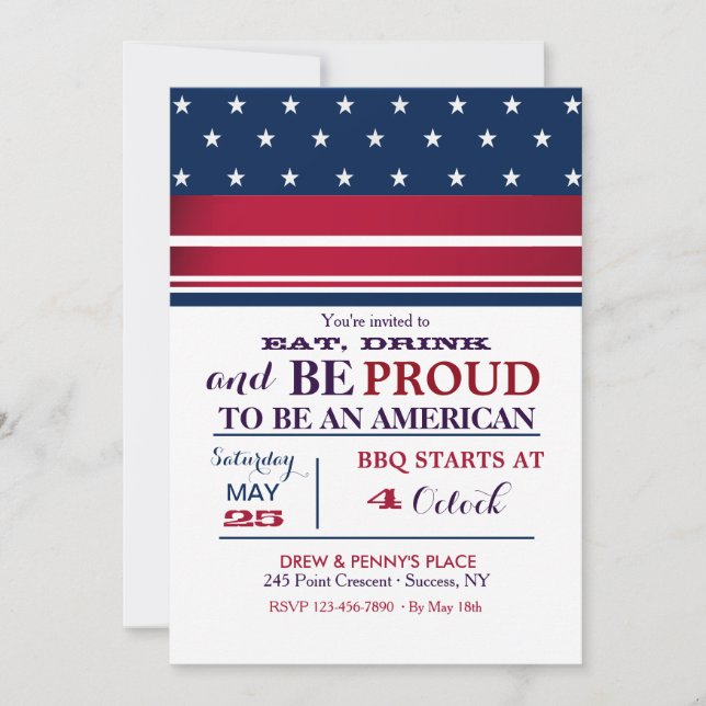 Invitation des stars américaines (Devant)