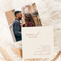 Désert de Whimsical | Mariage Carré photo beige