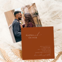 Désert de Whimsical | Mariage Carré photo en terre