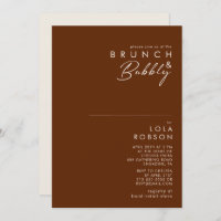 Désert simple | Brunch à la cannelle foncée & bull