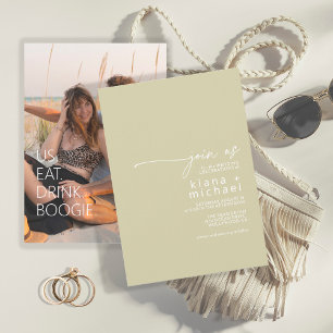 Invitation Desert Vibes Mariage Modèle photo ID1019