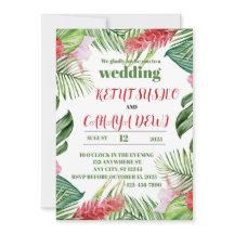 Design mariage avec fleurs aux couleurs chaudes