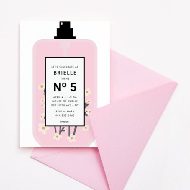 Invitation Design Spa de beauté pour enfants (Créateur téléchargé)