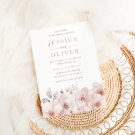 Invitation Designer Blush Floral All Seasons Mariage