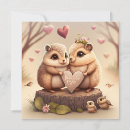 Invitation Dessin animé de petits ours mignons
