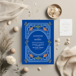 Invitation Destination Grèce Mariage Santorin