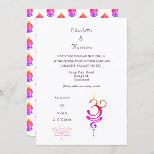 Invitation Destination Mariage en Thaïlande