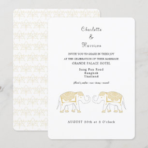 Invitation Destination Mariage en Thaïlande