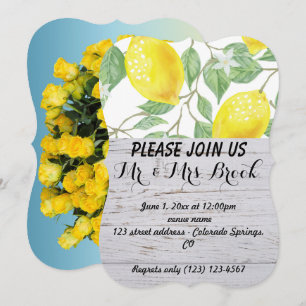 Invitation Destinée romantique mariage