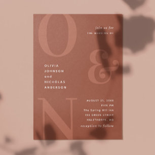 Invitation Détails de code QR de mariage avec typographie Ter